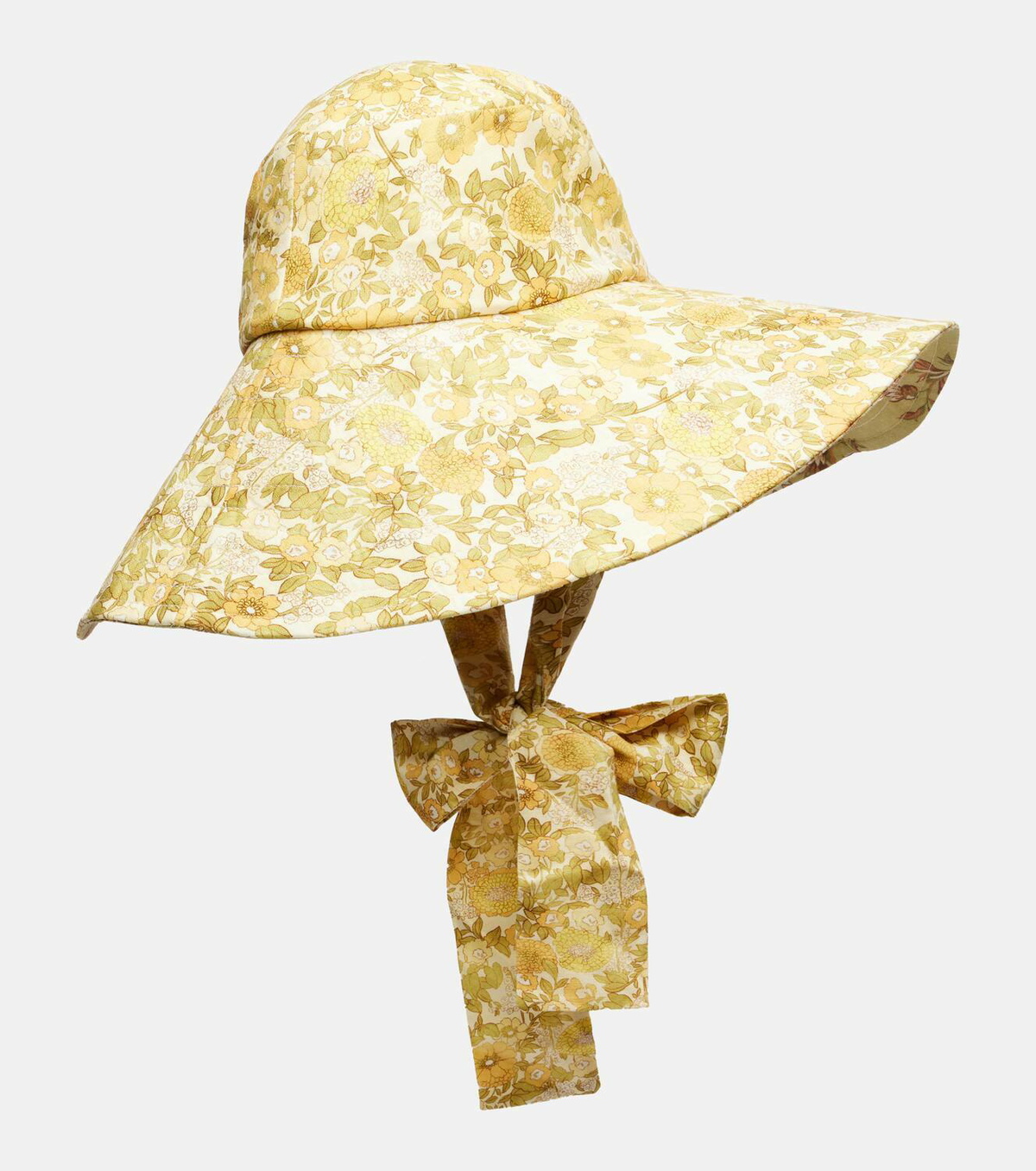 Alémais Gabriella floral linen sun hat