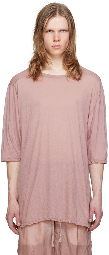 Photo: Rick Owens Pink Tommy T-Shirt