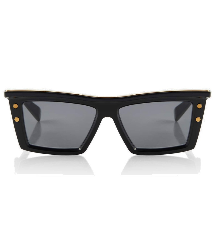 Photo: Balmain B-VII square sunglasses