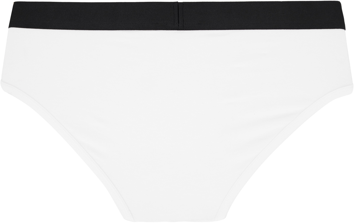 Dsquared2 Two-Pack Black & White Stretch Cotton Briefs
