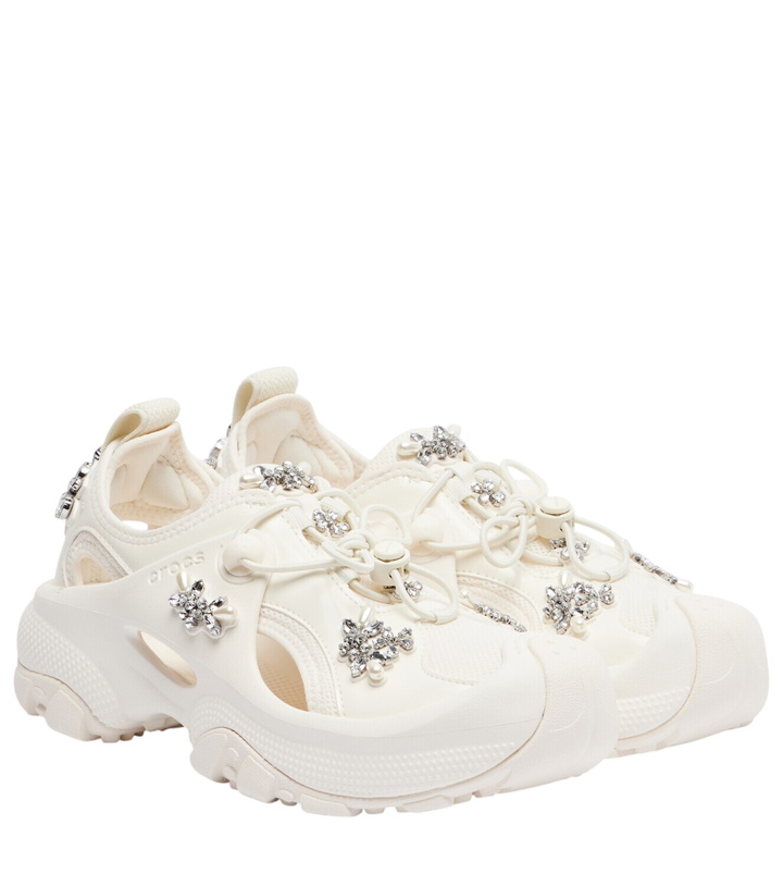 Photo: Simone Rocha x Crocs Trailbreak 2 embellished sneakers