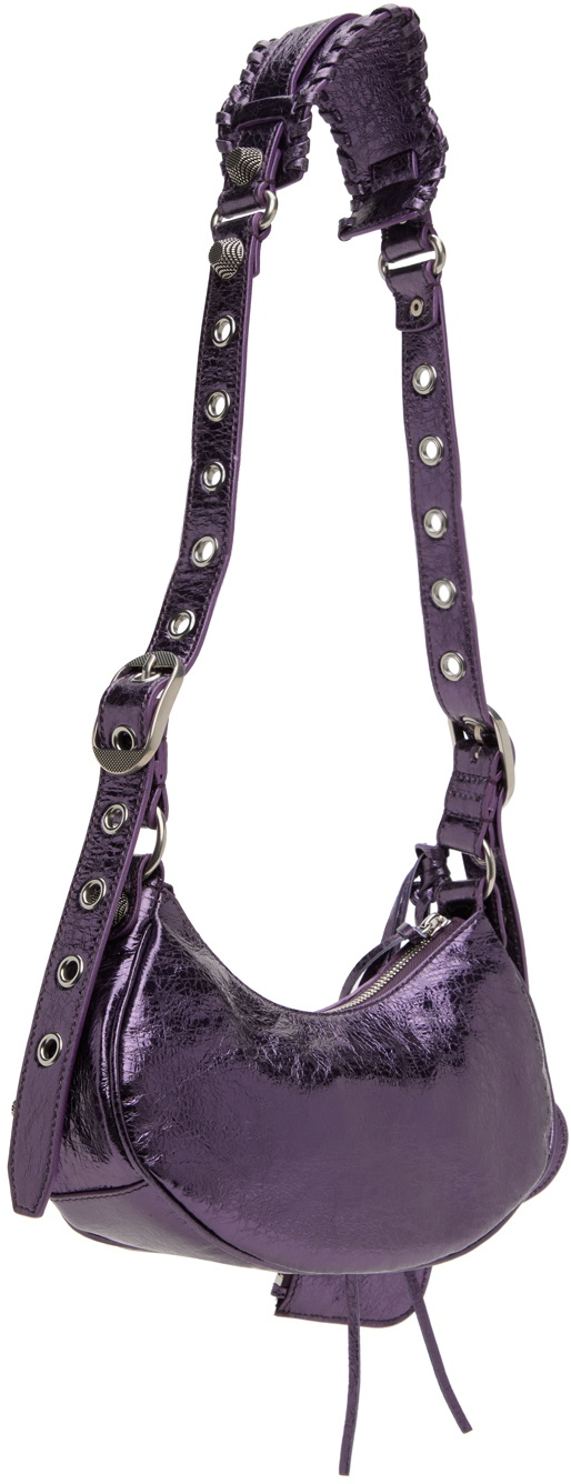 Balenciaga Purple XS 'Le Cagole' Bag Balenciaga