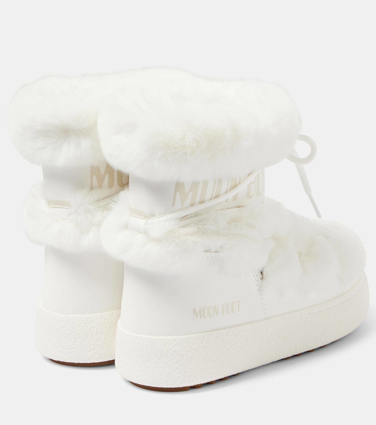 Moon Boot MB Ltrack faux-fur trimmed snow boots Moon Boot