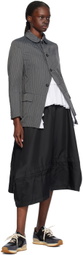 Comme des Garçons Comme des Garçons Gray Pinstripe Blazer
