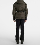 Moncler Grenoble Salastrains belted down ski jacket