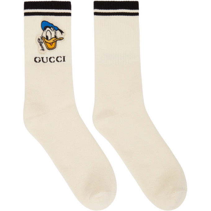 Photo: Gucci Off-White Disney Edition Donald Duck Socks