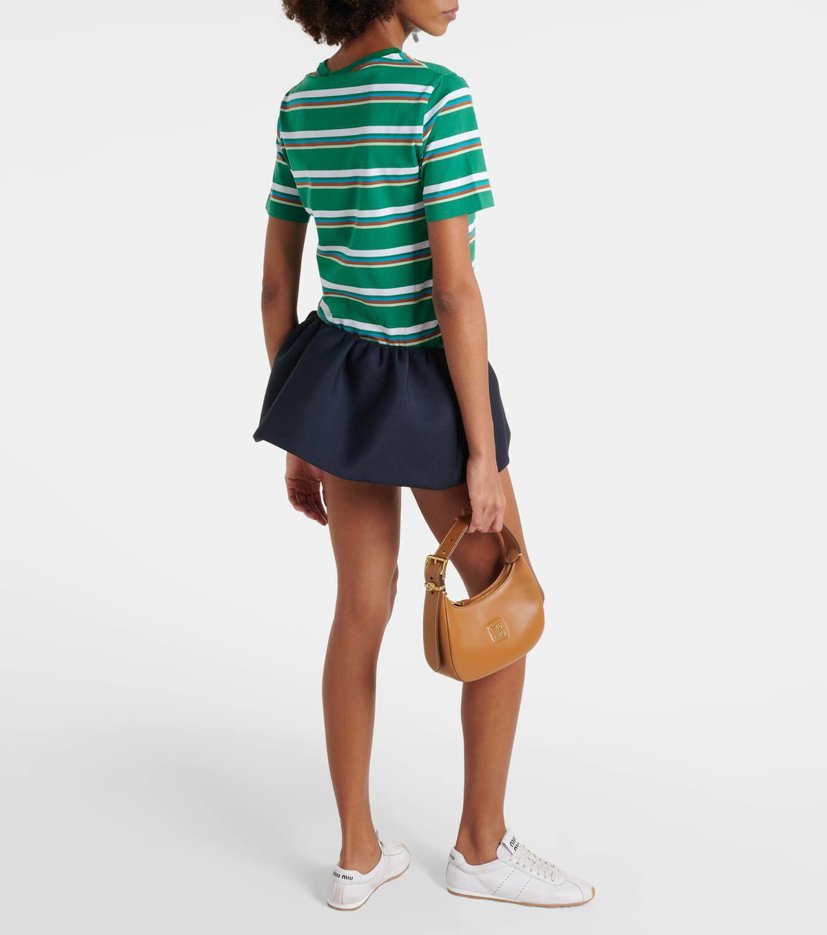 Miu Miu Mohair-blend miniskirt Miu Miu
