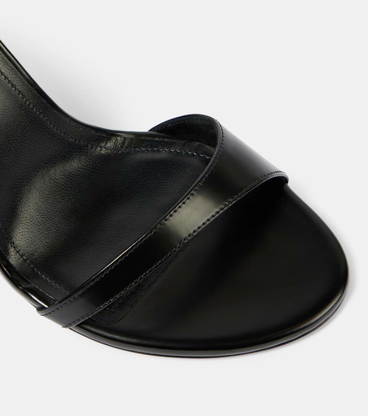 Givenchy 4G Liquid platform sandals in satin main image 1