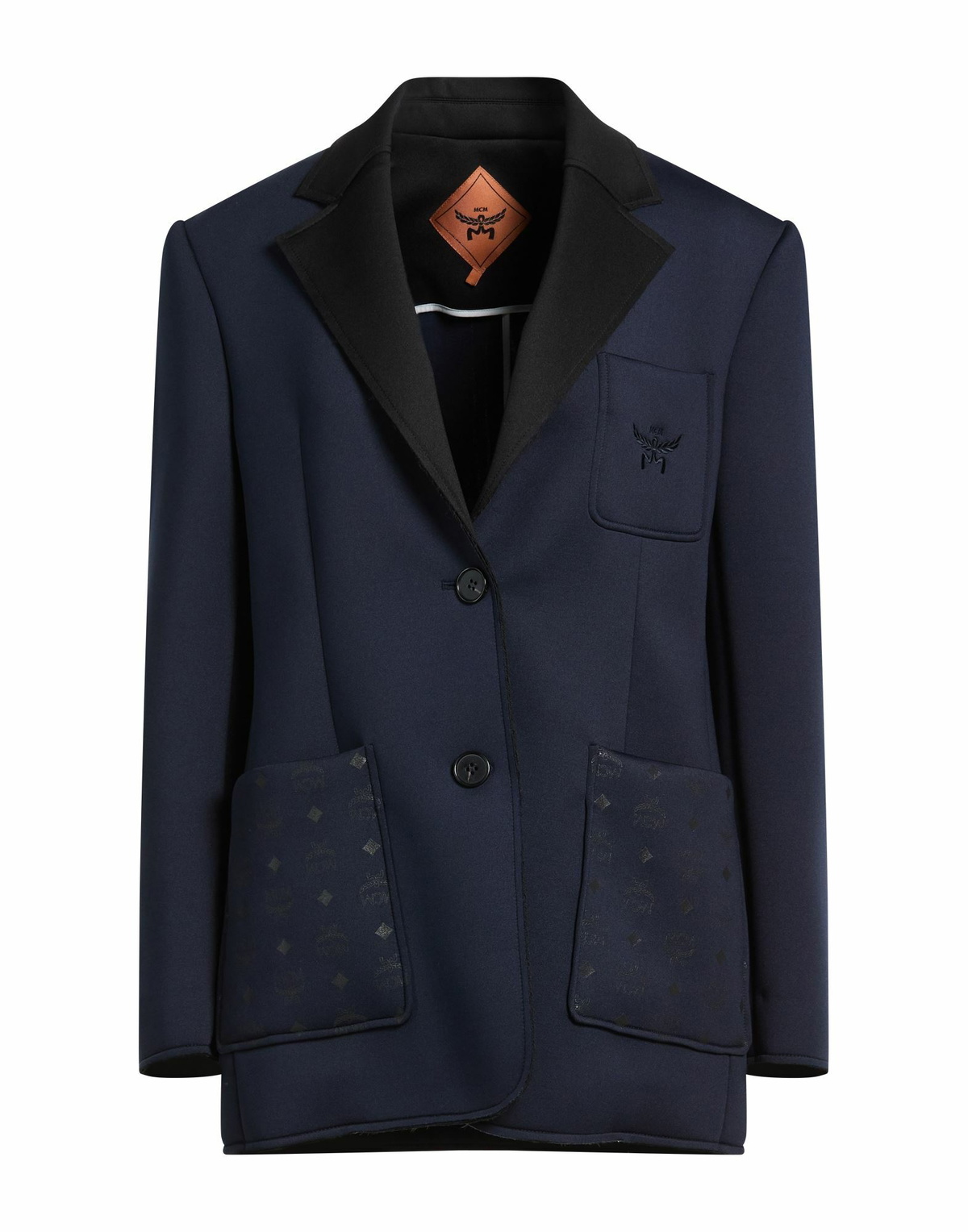 Mcm Womens Blazer Midnight in Blue