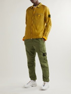 Stone Island - Packable Logo-Appliquéd ECONYL Overshirt - Yellow