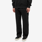 Wood Wood Men's Aaren Dry Twill Pant in Black