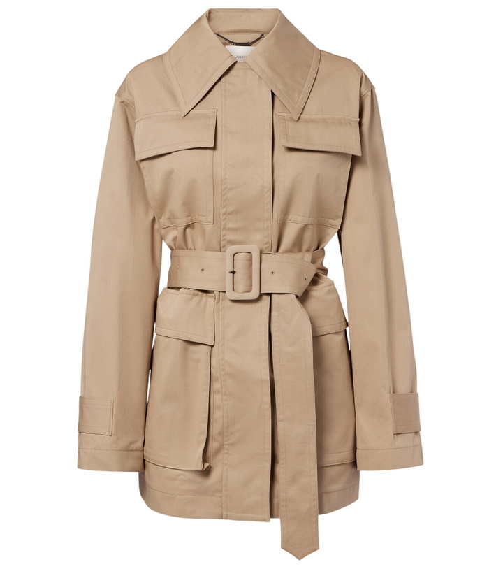 Photo: Joseph Shama cotton trench coat