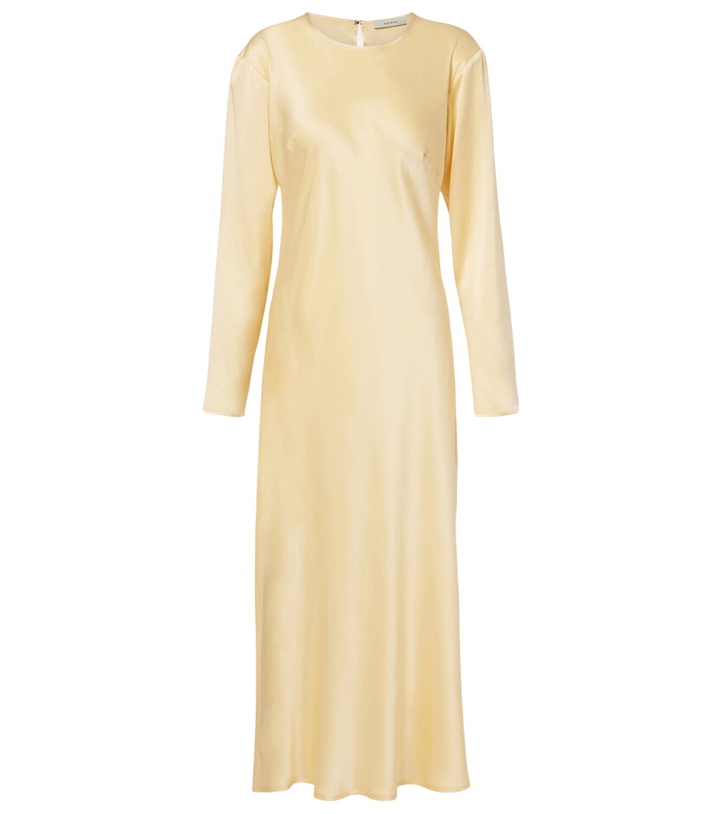 Photo: Asceno Salina silk charmeuse midi dress