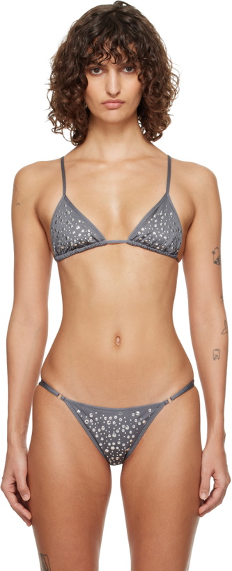 Photo: Gimaguas Gray Gaia Bikini Top