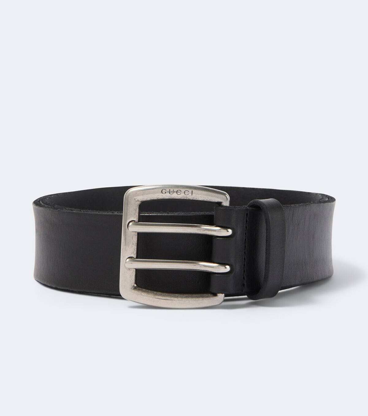 Gucci Logo leather belt