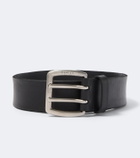 Gucci Logo leather belt