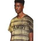 Amiri Yellow Tie-Dye T-Shirt