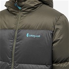 Cotopaxi Men's Solazo Hooded Down Jacket in Iron/Black