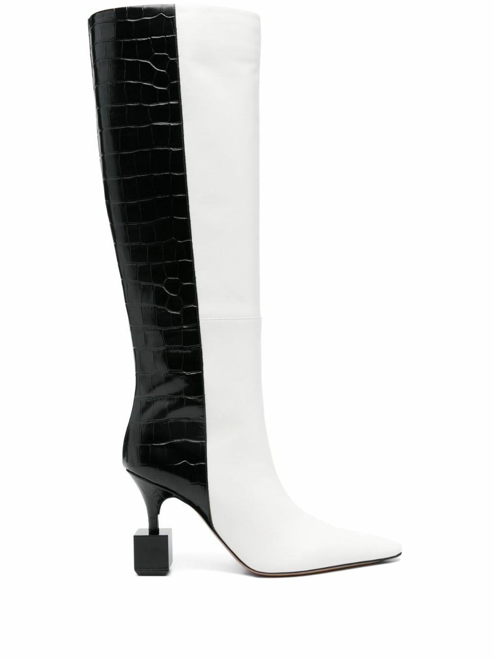 Jacquemus - Les Bottes Cordao denim knee-high boots Jacquemus