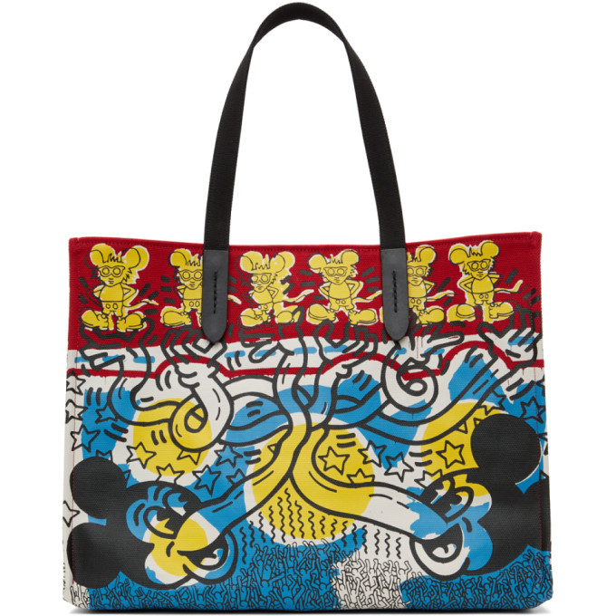 Photo: Coach 1941 Multicolor Keith Haring Edition Mickey Tote