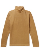Séfr - Leam Ribbed Cotton-Blend Rollneck Sweater - Brown