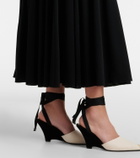 Jacquemus Abiha gathered jersey midi dress