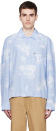 Jacquemus Blue Le Chouchou 'La Chemise Criollo' Jacket