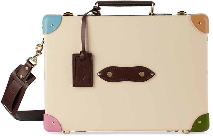 Photo: Globe-Trotter Off-White GOLF le FLEUR* Edition Attaché Briefcase