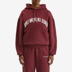 MKI Women's Arch Hoodie Presented by END. in Burgundy/White