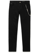 Dolce & Gabbana - Skinny-Fit Embellished Jeans - Black