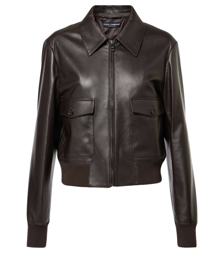 Photo: Dolce&Gabbana Leather jacket