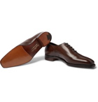 George Cleverley - Alan 3 Whole-Cut Leather Oxford Shoes - Brown