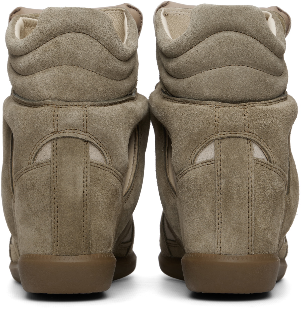 Isabel Marant Taupe Bekett Sneakers