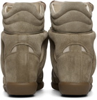Isabel Marant Taupe Bekett Sneakers