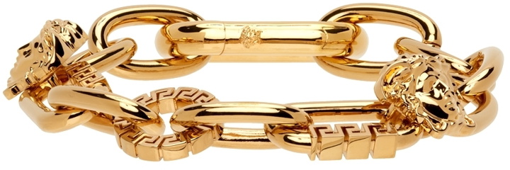 Photo: Versace Gold Medusa Chain Bracelet