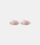 La DoubleJ Impero set of 2 porcelain teacups and saucers
