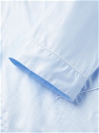 ZIMMERLI - Cotton-Jacquard Robe - Blue - S