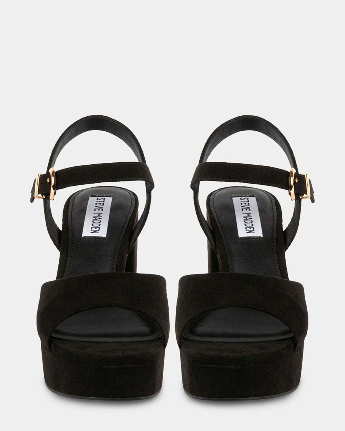 Steve Madden Earthy Heels in Black