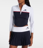 Miu Miu x New Balance jersey crop top