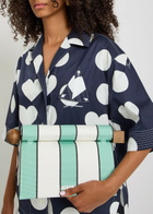 Jacquemus La Chemise Marin Polka dot Cotton-poplin Shirt Navy