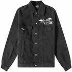 Represent Men's Storms In Heaven Denim Jacket in Black