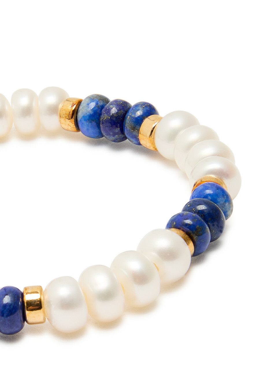 Eliou Kalid Beaded Bracelet - Pearl - One Size