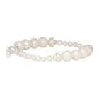 WWW.WILLSHOTT White Split Pearl Bracelet