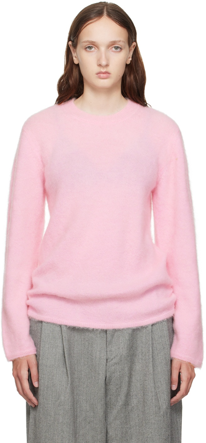 Photo: Comme des Garçons Homme Plus Pink Crewneck Sweater