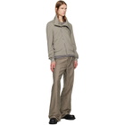 Rick Owens Gray Tower Bauhaus Jogger Jacket