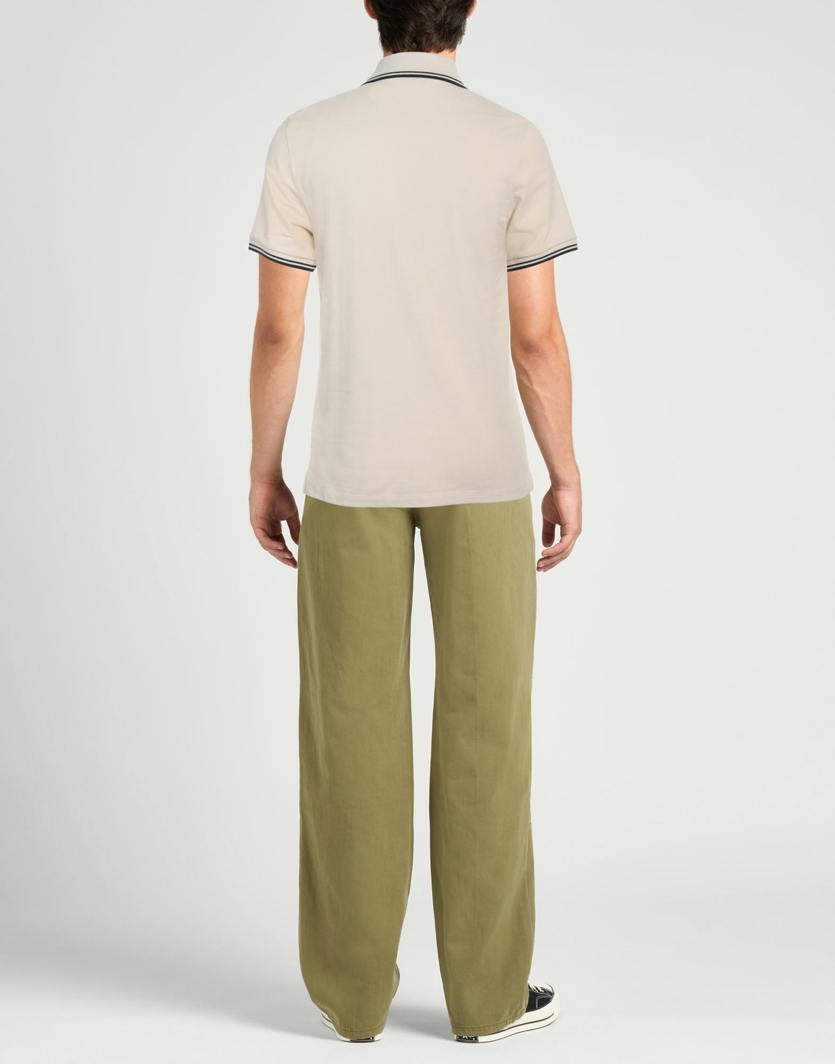 Sandro Mens Polo shirt in Beige