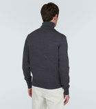 Ami Paris Ami de Cœur wool turtleneck sweater
