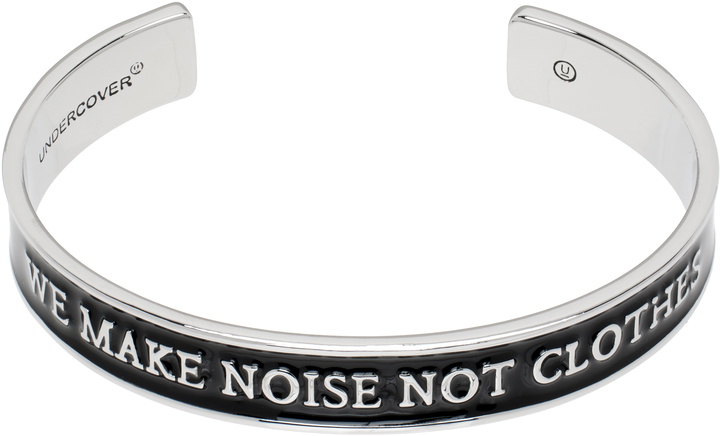 Photo: UNDERCOVER Silver Engraved Bracelet