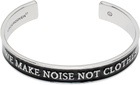 UNDERCOVER Silver Engraved Bracelet