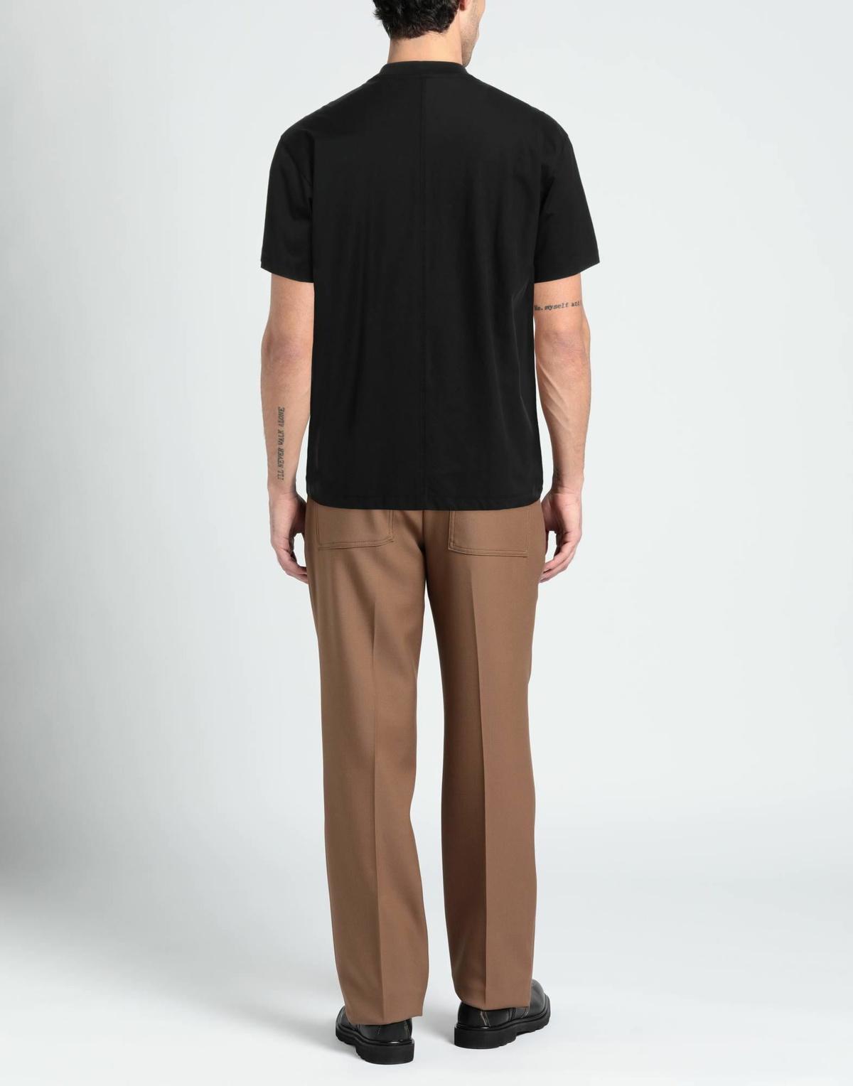 Neil Barrett Mens T-shirt in Black